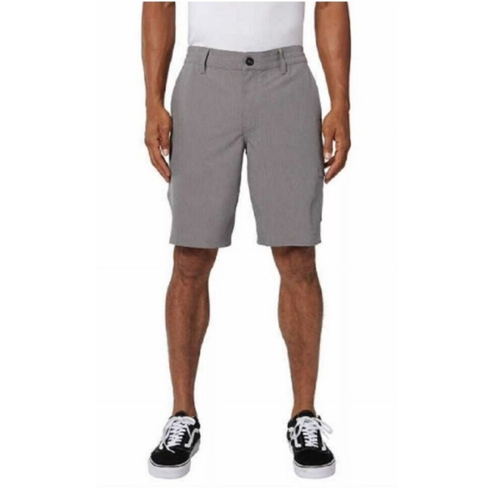 Men's ONeill Crossover Hybrid Shorts, Grey, Size‎ 38, Pre-Owned